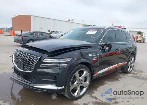 2021 Genesis Gv80 3.5T Awd z USA, uszkodzony, nr VIN KMUHCESC9MU058196